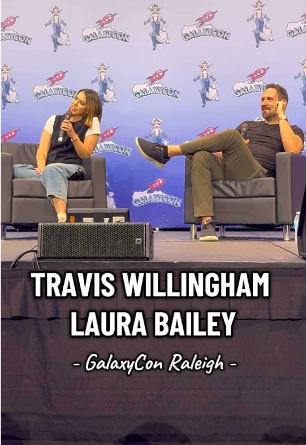 We’re so excited the Critical Role cast FINALLY made it to the Raleigh area! Here’s a small snippet from the panel this weekend! @Critical Role #ttrpg #dndtiktok #dungeonsanddragons #dnd #girlgamer #criticalrole #voxmachina #mightynein #laurabailey #cosplay #jesterlavorre #galaxycon #comiccon 