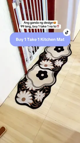 Habulin nyo yung price na yan kasi price may change anytime after this video is posted #kitchenmat #doormat #kitchenrag #floormat #2in1kitchenmat 