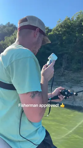 It’s fisherman worthy! #fyp #foryou #fishingtips #portablefan #lifesaver #fypシ 