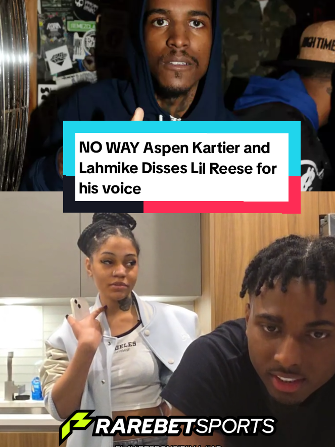 NO WAY Aspen Kartier and Lahmike Disses Lil Reese for his voice #aspen #aspenkartier #lahmike #lahmikejr #fyp 