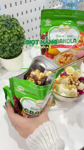 Granola Giọt Nắng 🍀🍀🍀#xuhuong #xuhuongtiktok #buasangnhanhgon #granola #granolagiotnang #giotnang 