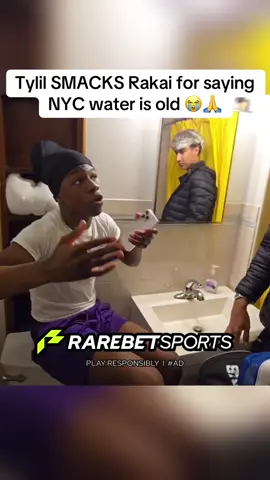 How can water get old? 😂 #tota #tylil #rakai #nyc #fyp