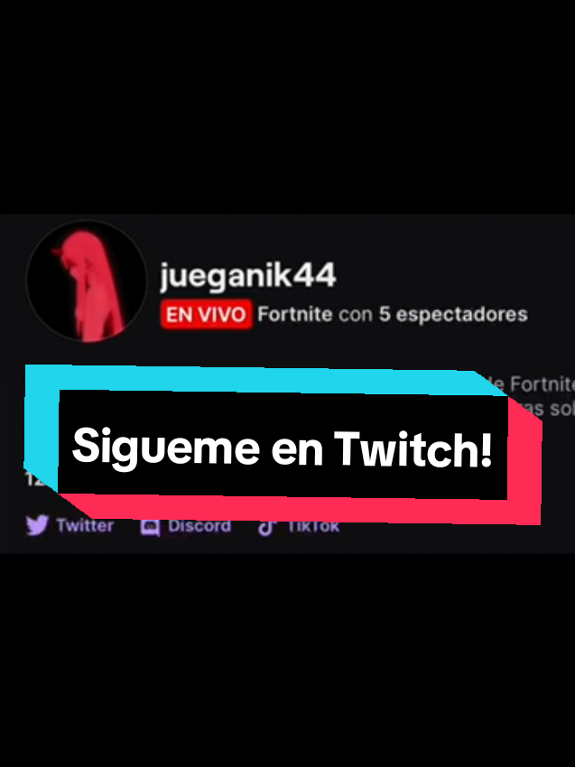 Sigueme en Twitch!  #fortnite #twitch #directos #humor #fyp #stream  #streamer 