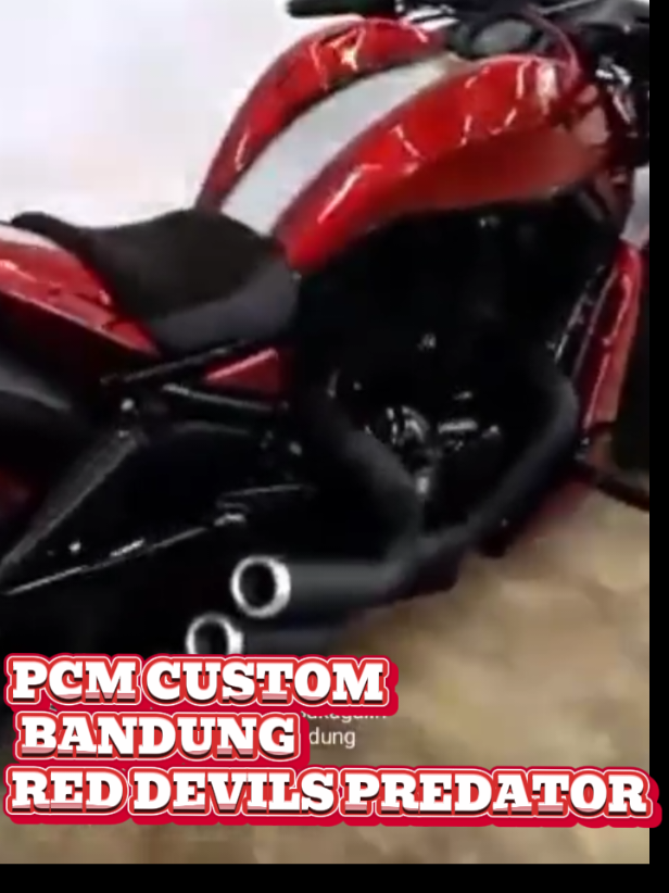 VROAD RED DEVILS PREDATOR custom by PCM CUSTOM BANDUNG #promomakangajian #custom #lewatberanda #xyzbca #xyzbca #gladiator 