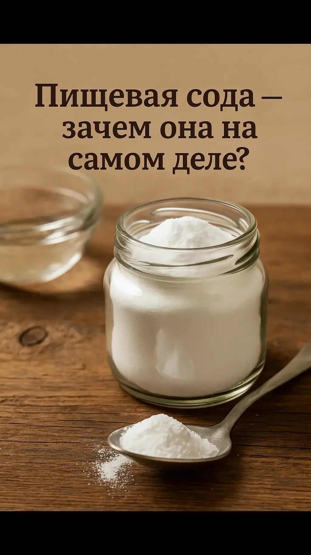 Соду называют «лекарством от всего». Но что правда, а что — переоценённые мифы? Разбираемся честно: что делает сода в организме, когда она действительно полезна, а когда — может навредить. ✅ Когда сода может быть полезна: 1. При изжоге (редко и аккуратно!) Сода — щёлочь, и она нейтрализует избыток желудочной кислоты, временно снимая жжение. ⚠️ Но если использовать её часто — это может привести к “кислотному рикошету” (кислота потом усилится). Как применять: 1/4 ч.л. на 100 мл воды, однократно, не чаще 1 раза в 2–3 дня. Нельзя при гастрите, язве и слабом желудке. 2. При начинающейся простуде, вирусах Сода ощелачивает слизистую и может угнетать вирусную активность. — Полоскания: 0.5 ч.л. соды на стакан тёплой воды — Ингаляции с содой при першении и кашле ⚠️ Только на начальном этапе, не при воспалённой слизистой. 3. При укусах, раздражении кожи Содовая кашица или ванночка снимает зуд, жжение, воспаление. Особенно при укусах насекомых, аллергической реакции на коже, раздражении от пота. 4. При молочнице, кандидозе (наружно!) Слабый содовый раствор снижает кислотность и может подавить рост грибков. Используется в гинекологической практике, но только по согласованию с врачом! 5. Для гигиены полости рта — снимает налёт, — убивает бактерии, — устраняет запах (временно, не заменяет уход за зубами) Раствор: 0.5 ч.л. на стакан тёплой воды — для полоскания. ⚠️ Не используйте соду как пасту — может разрушать эмаль! ❌ Когда сода вредна: при гипертонии (натрий задерживает воду) при болезнях почек и сердца при язве, гастрите, рефлюксе при беременности и лактации при приёме препаратов (может мешать их всасыванию) регулярный приём внутрь нарушает кислотно-щелочной баланс и минеральный обмен 💡 А ощелачивает ли сода организм? ⚠️ Нет, она не изменяет pH крови, потому что организм поддерживает его сам. Сода может временно изменить pH слюны, мочи, желудка, но не делает кровь 