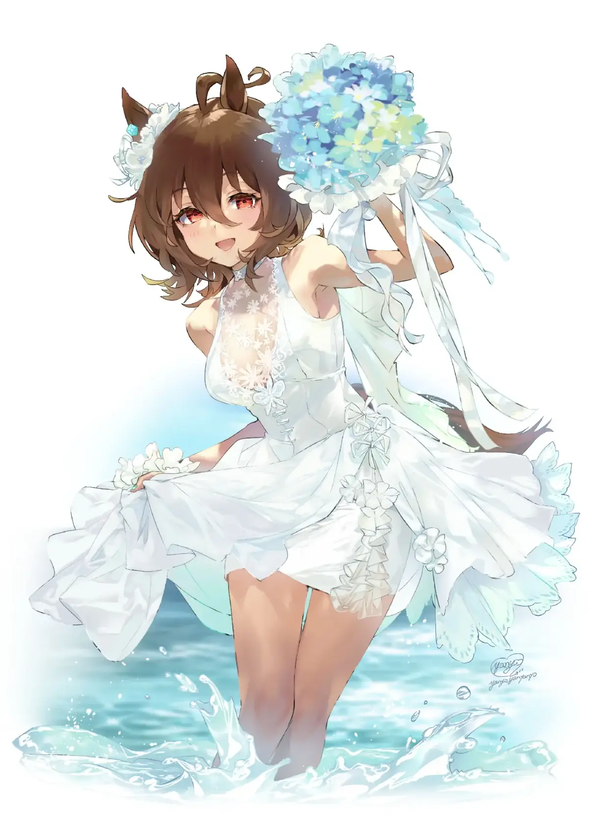 Art: やんよ▼コミ１/A04ab on pixiv #agnestachyon  #umamusumeprettyderby  #fyp 