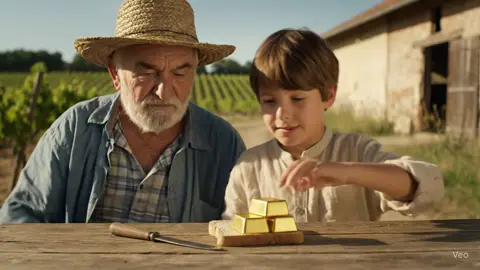 Le papy connais mieux la trend que son petit-fils 😂 #asmr #humour #ia #pourtoi #gold #or #drole 