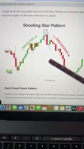 Shooting Star ⭐️ Bearish Candlestick Pattern Guide 🏆🔥  #quotexfreecourse #quotexlossrecovery #quotexfreesureshots #quotex1mintstrategy #quotexstraegycourse #5secstrategy #1mintstrategy #binarytradingcourse #quotexstrategy #candlestickpatterns #trading 