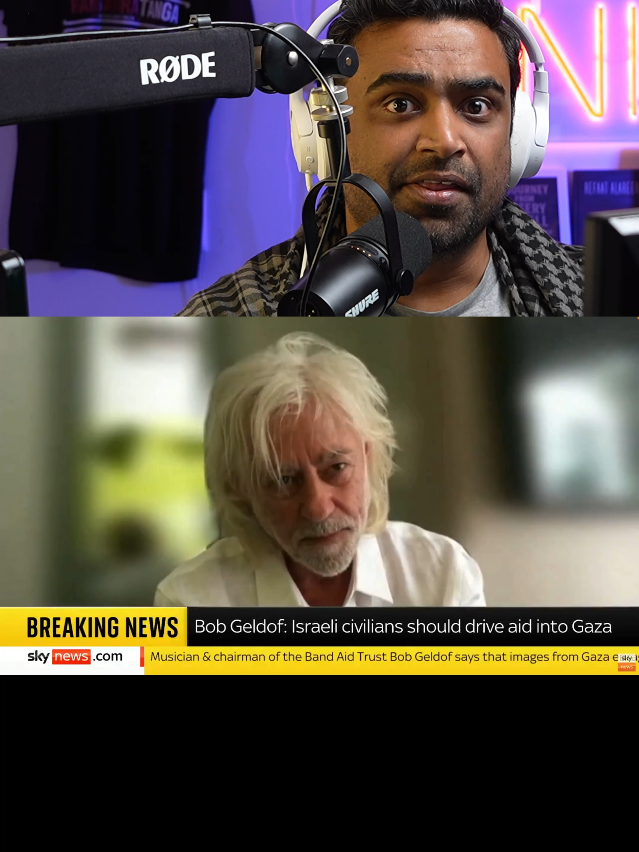 This interview nails it! Well done Bob Geldof #news #justice #activism #skynews