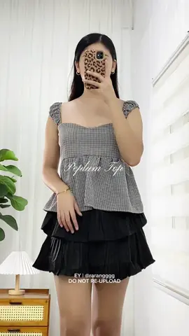 Peplum Top 🖤✨ #peplumtop #blouse #top #peplumblouse 