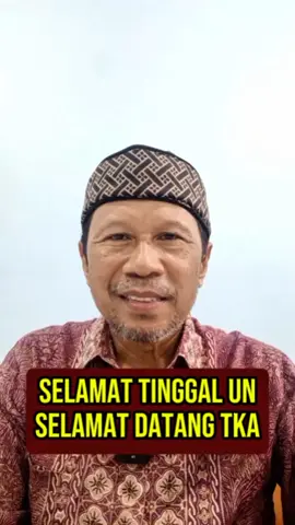 Selamat tinggal UN, selamat datang TKA #ujiansekolah 