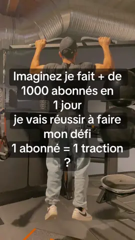 C’est là qu’il faudra se dire : si on veut, on peut. ##challenge##gym##calesthenics##tractions##motivation