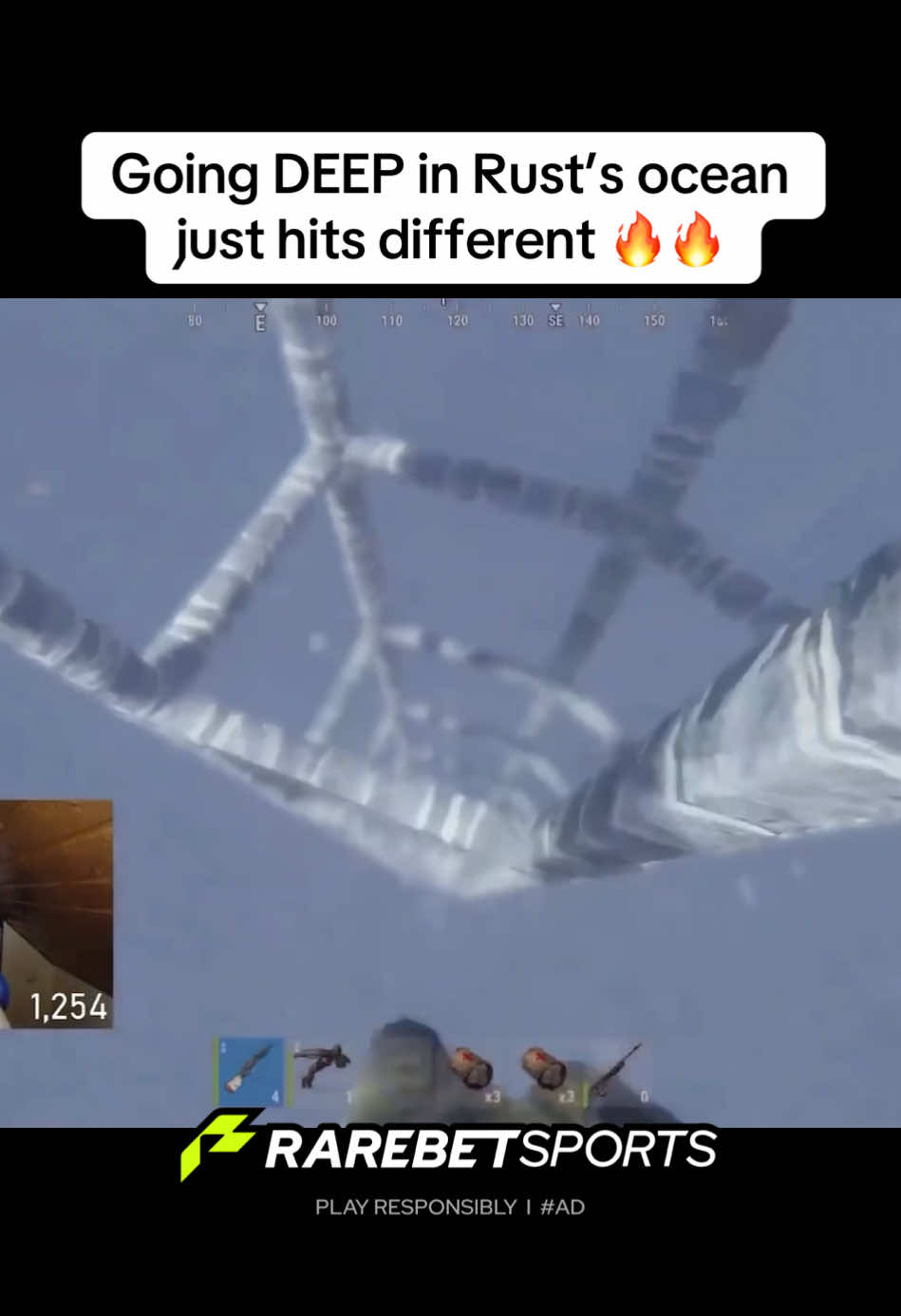 Going deep in rusts ocean just feels different  Credit: Oilrats  #rustgame #rustconsole #rustpc #rustgameplay #rustclips #rust 