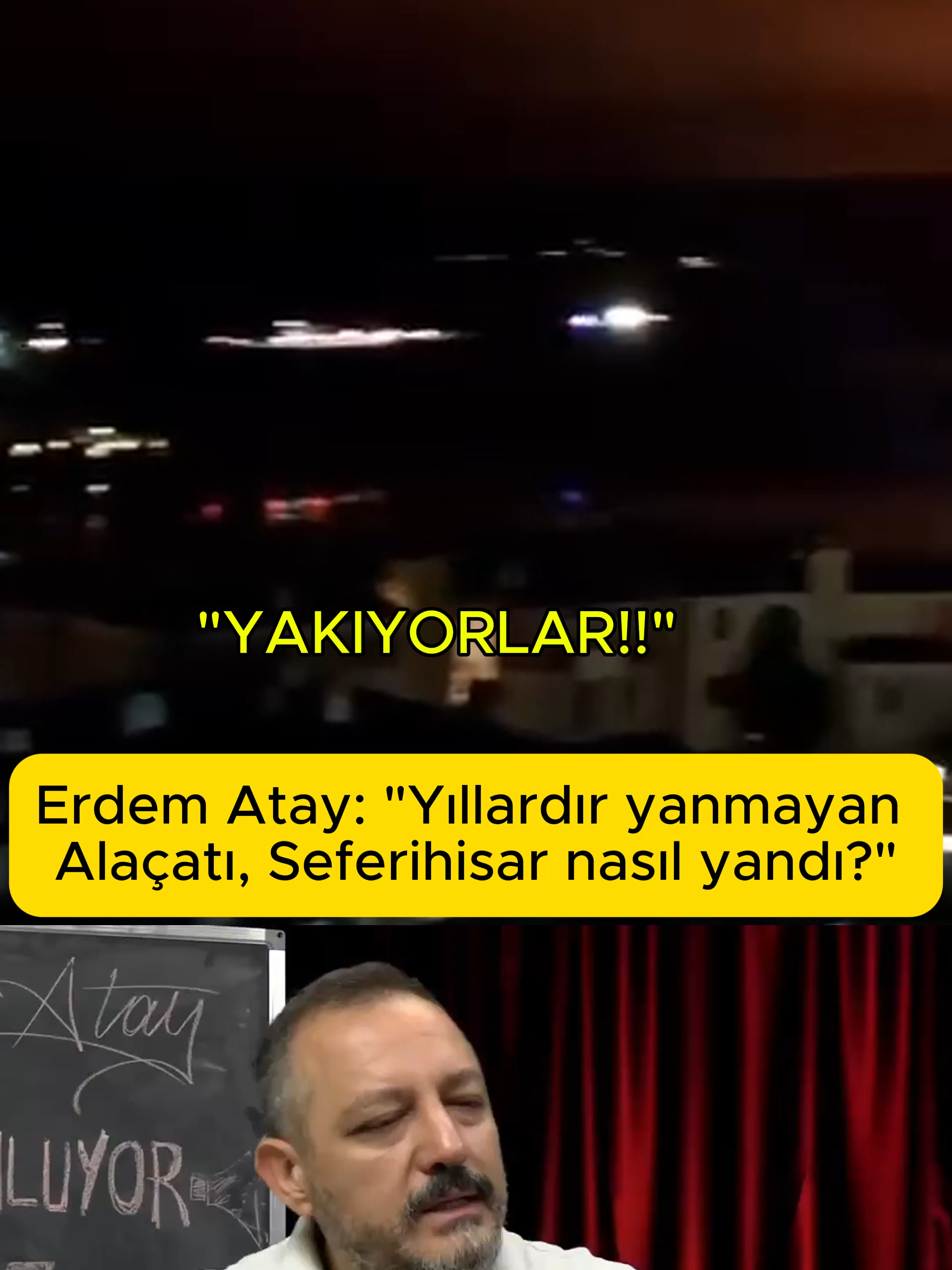 Erdem Atay'dan orman yangınlarıyla ilgili korkunç iddia! #erdematay #ormanyangınları