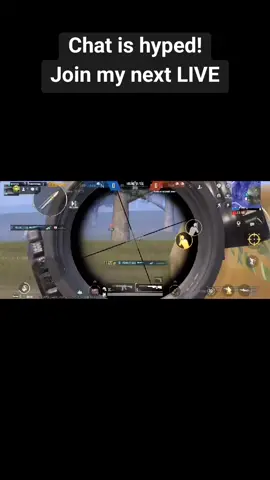 Chat is hyped! Join my next LIVE #tiktoklive #livehighlights #pubg 
