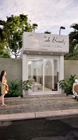 Thiết Kế Tiệm Nails  💥 Thuy Lab Beauty 💥 #xuhuong #thietke3d #thicongnoithat #decor #xuhuongtiktok #spa #banghieudep #nails #goidauduongsinh #noimi 
