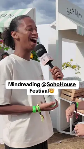 Mindreading @Soho House Festival 🤯 #mentalist #mindreading #foryoupage❤️❤️ #fyp #streetmagic #foryou 