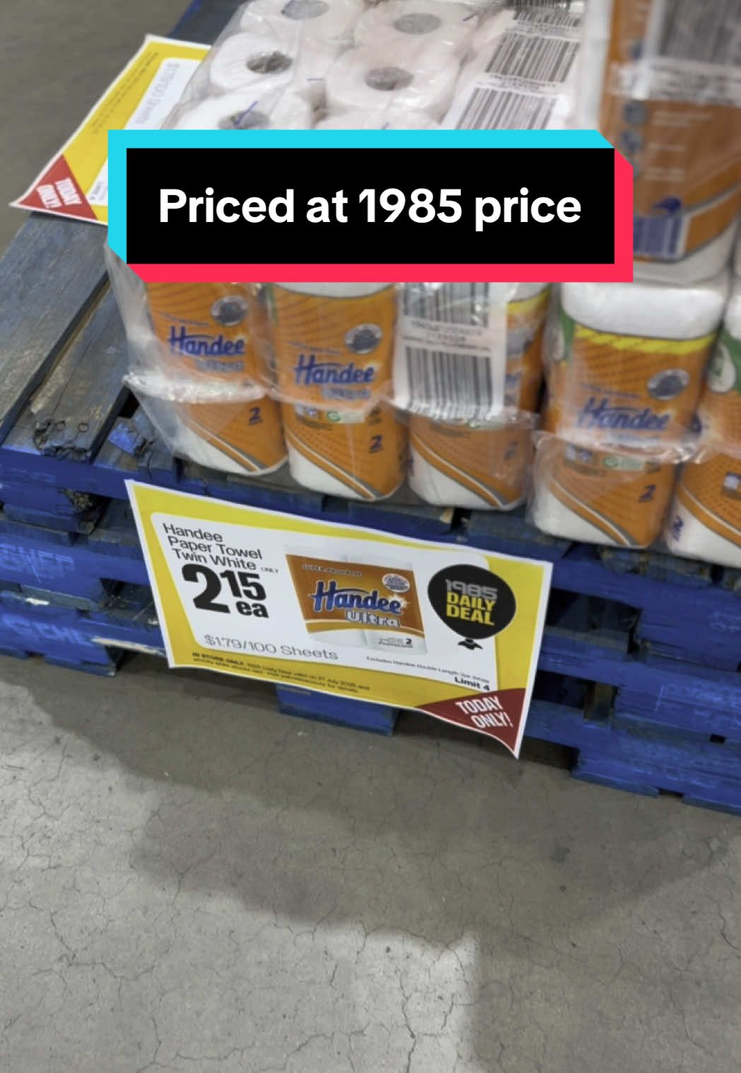 Today only, $2.15 for a twin pack of paper towels?! Straight outta 1985 and somehow in a 2025 PaknSave supermarket. One roll for the spills, one for the tears over prices lately.  Rare win during the cost of living crisis.  ⸻ 🔥 Hashtags (maxed out for reach): #NZTikTok #CostOfLivingCrisis #NewZealand #1985Prices #KiwiHumour #SupermarketFinds #BudgetHack #PaperTowels #TwinPackDeal #NZLife #SaveMoneyNZ #CheapAs #GroceryHack #InflationRelief #Under5Dollars #KiwiBargains #NZShopping #TikTokNZ #OnSpecial #GroceryWin
