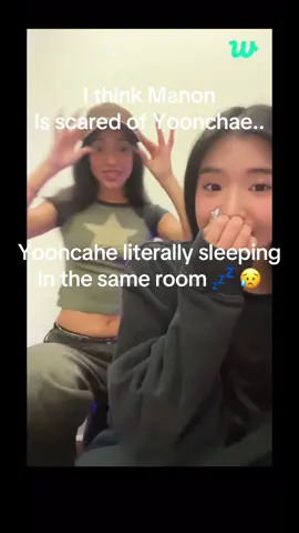 Manons biggest fear 😨 #yoonchae #manon #katseye #sophialaforteza #dreamacademy #fypシ゚ #manonkatseye #megankatseye #yoonchaekatseye #viral #daniela #fyp 