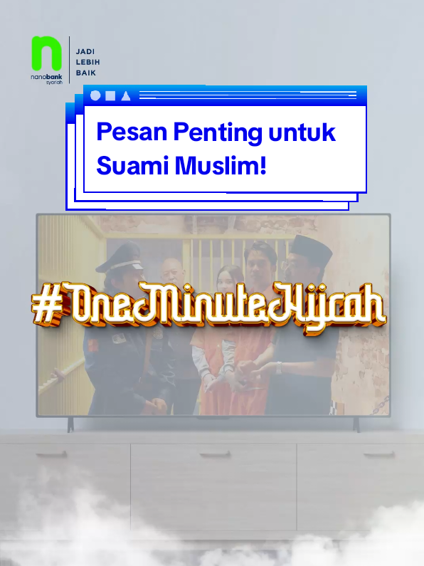 Assalamu’alaikum, Sobat Aira! Cuplikan video dari Warga Binaan episode 4 kali ini jadi pesan penting untuk para suami atau juga istri muslim 🙏🤣 Mention pasanganmu kalau berani! #NanobankSyariah #JadiLebihBaik #AlirkanKebaikan #BankSyariah #PerbankanSosial 