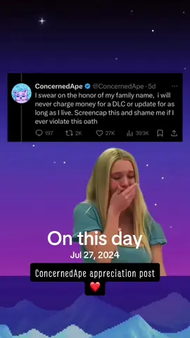 ConcernedApe is still an absolute legend of a game developer, what an amazing human being 🤘🩷 #stardewvalley #fyp #gaming 