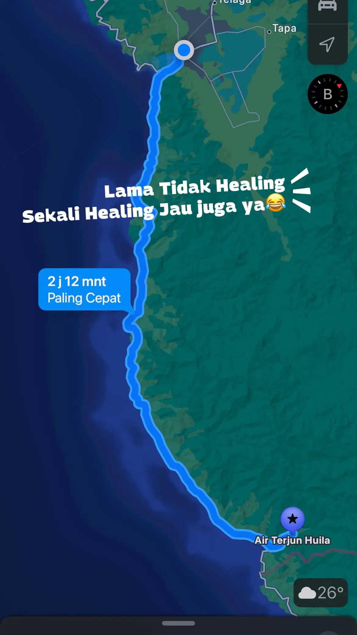 Depe cerita ini cmn modal nekat,kalo tidak nekat yah tidak merasakan indah nya Alam📍#airterjuntaludaa #gorontalo #fyppppppppppppppppppppppp 