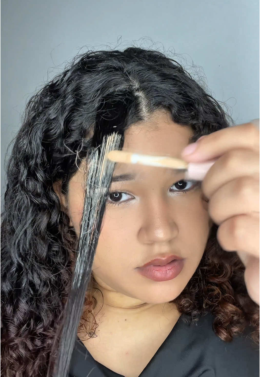 dyeing your hair with concealer