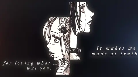 over and OVER. ( bad edit btw 💔) #nana #hachi 