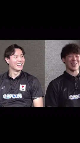 They posted a compilation of Ran slapping Yuki’s 🍑. And their reaction most especially Yuki is hilarious. 😭🤣  I can’t with these two. Okay, father and son. 😙 #japan #ryujinnippon #japanvolleyball #yukiishikawa #ishikawayuki #rantakahashi #takahashiran #yukiran #yukiran #vnl2025 #fivb #fyp 