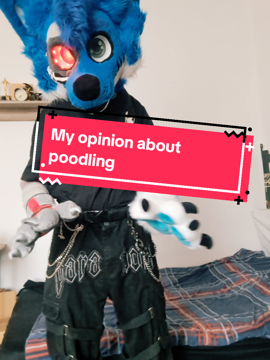 Since my body looks better Im no longer afraid of showing it... Also its too hot for fullsuit qwq #furry #fursuit #fursuiter #furryfyp #cyborg 
