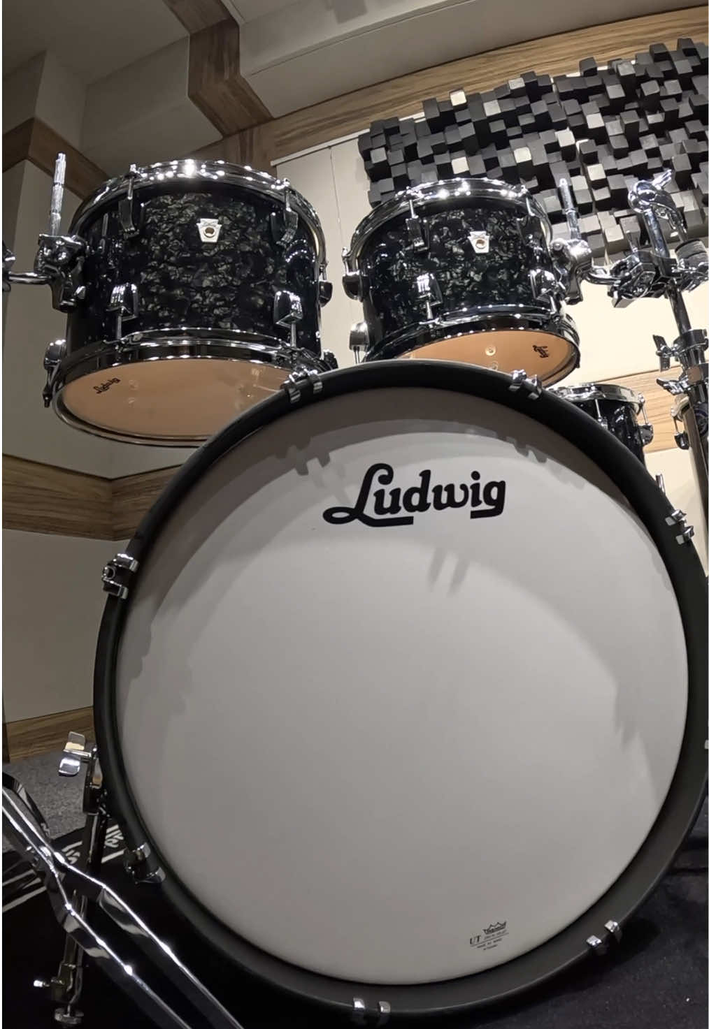 《Ludwig NewSonic Series》 【Tom】 10”×7” 12”×8” 13”×9” 【Floor Tom】 14”×14” 16”×16” 【Bass Drum】 20”×14” 22”×14” #ludwigdrums #drumset #ludwigdrumshq 
