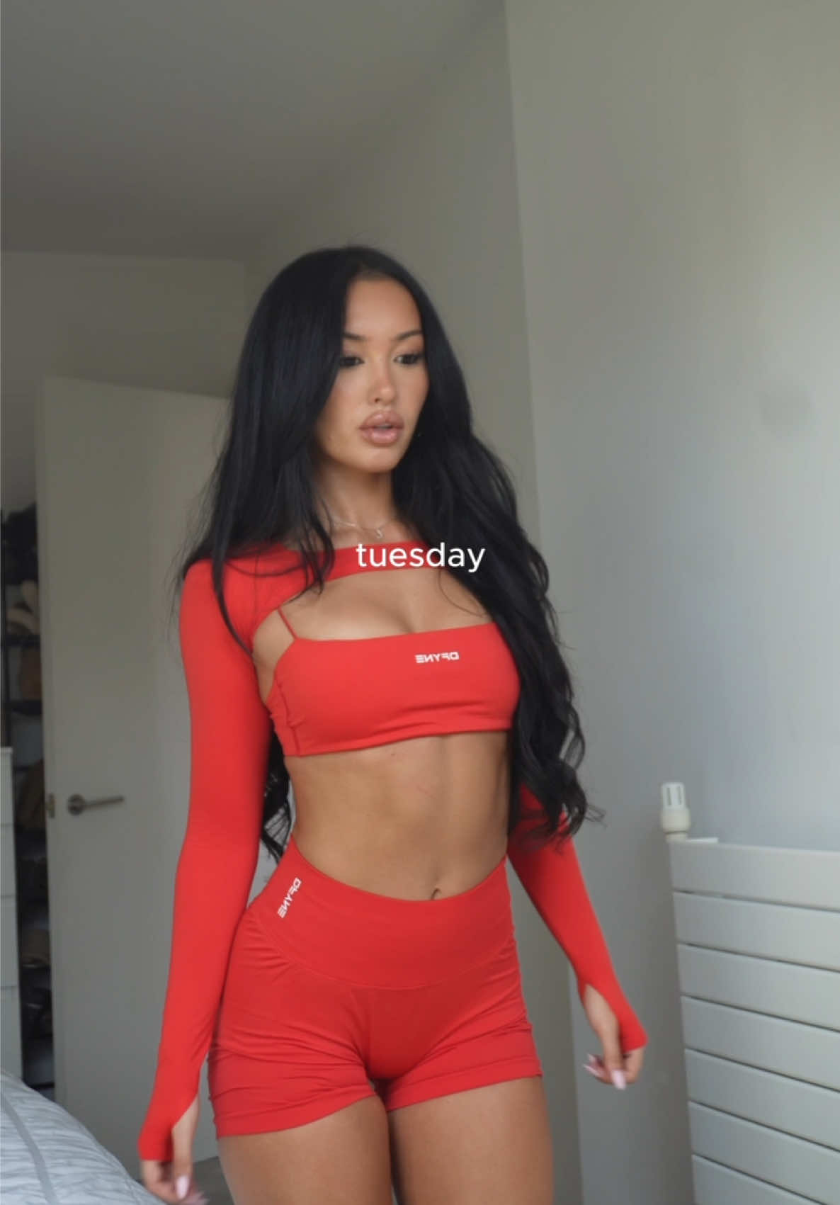 my @DFYNE fits of the week! don’t forget to use code LOTTIE to twin w me 🤍