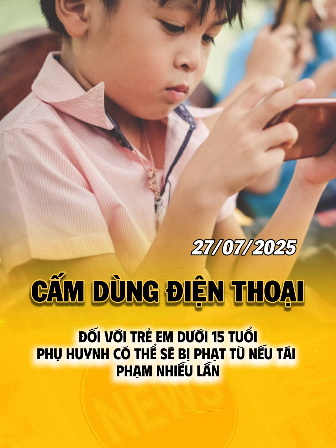 Luật mới: Trẻ dưới 15 tuổi dùng điện thoại sẽ bị phạt, cha mẹ tái phạm có thể ngồi tù từ 15/8!  #sp8com #tinsotdeo #splivetinnew #sp8nhieuchuyenso1 #thutuong #chinhtri #tinmoinhat #tinhot #LuattrEm #CamTreEmDungDienThoai #PhatTien #TuPhatChaMe #TinMoi2025 #BaoVeTreEm #LuattrEm152025