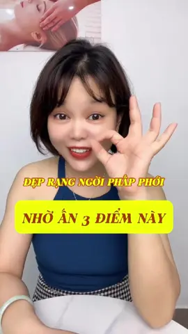 Không cần phải spa nhưng da vẫn đẹp rạng ngời phất phới nhờ ấn đúng ba huyệt này chị em ơi, lưu ngay video và cùng thực hiện thôi nào #Halisongkhoedep#biquyetdeptunhien #songlanhmoingay#meolamdep##lamdepda#pyf