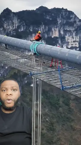 China is nearing completion of the Worlds Tallest Bridge. #china #traveltiktok #bridge #engineer #news 
