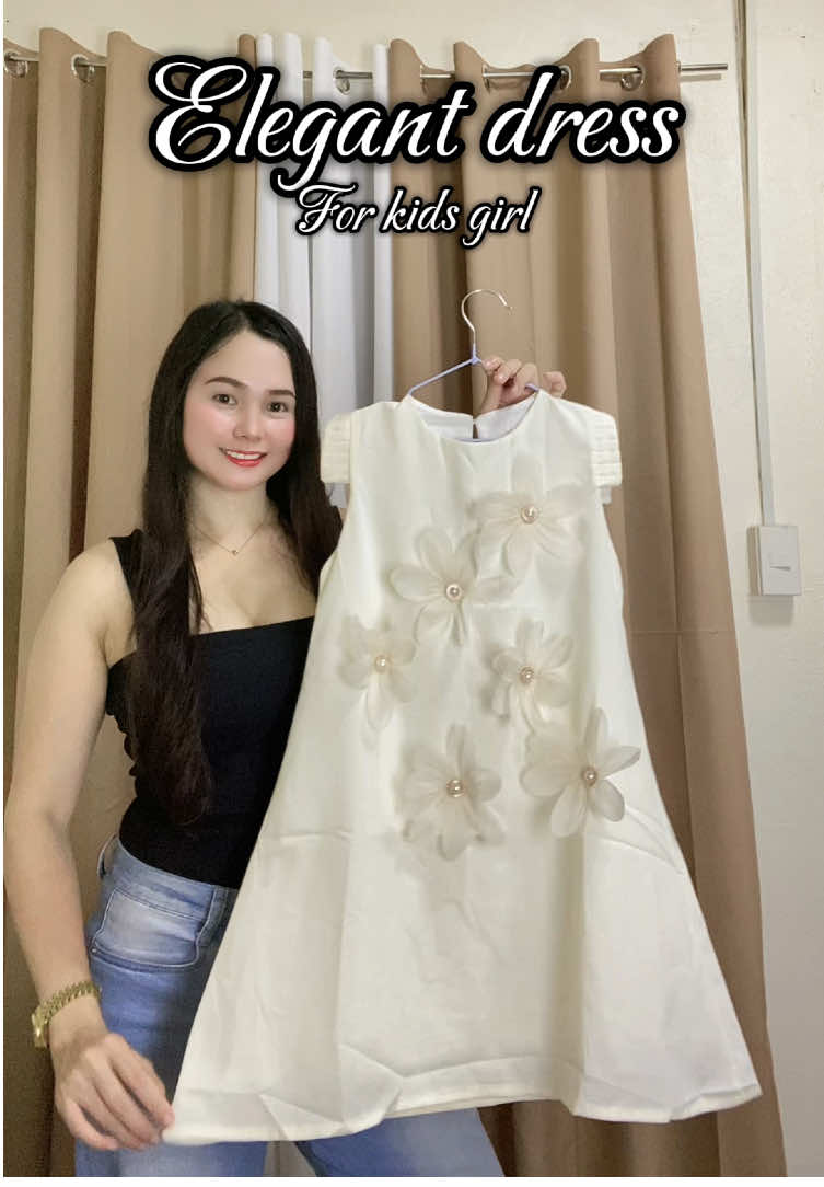 #dresstoimpress #dress #dressforkids #dresses #whitedress #elegantdress #fyp 