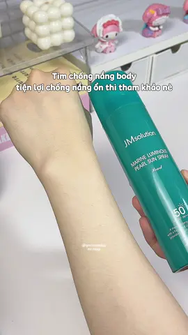 Chống nắng body dạng xịt #goccuamiuu #xitchongnang #chongnangbody #jmsolution 
