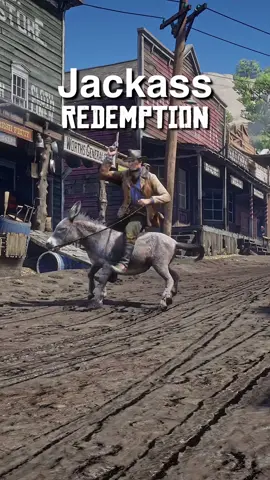 RDR2: Jackass Preview | Out in August. #rdr2 #gaming #arthurmorgan #reddeadredemption2 #originalcontent #jackassredemption #rdr2jackass #reddead #reddeadtok 