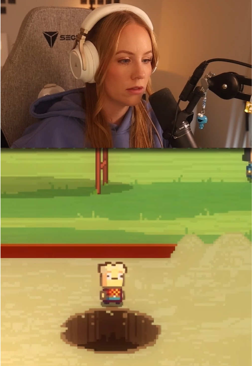 Don’t ever trust the nugget cave  #GamingTok #TwitchStreamer #Reaction #gaming 