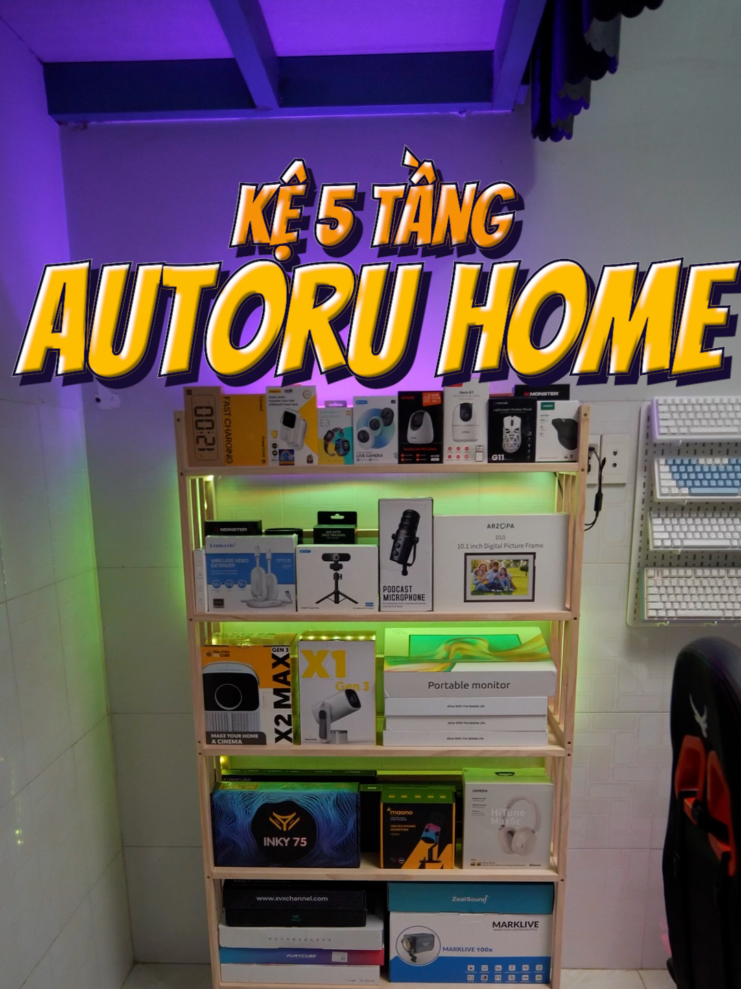 Hôm nay hãy cùng mình lắp đặt một chiếc kệ 5 tầng của nhà Autoru Home để decor cho góc phòng của mình. #ke5tang #decor #phongtro #reviewcongnghe #techreview #xuhuong #tiktok #huudureview