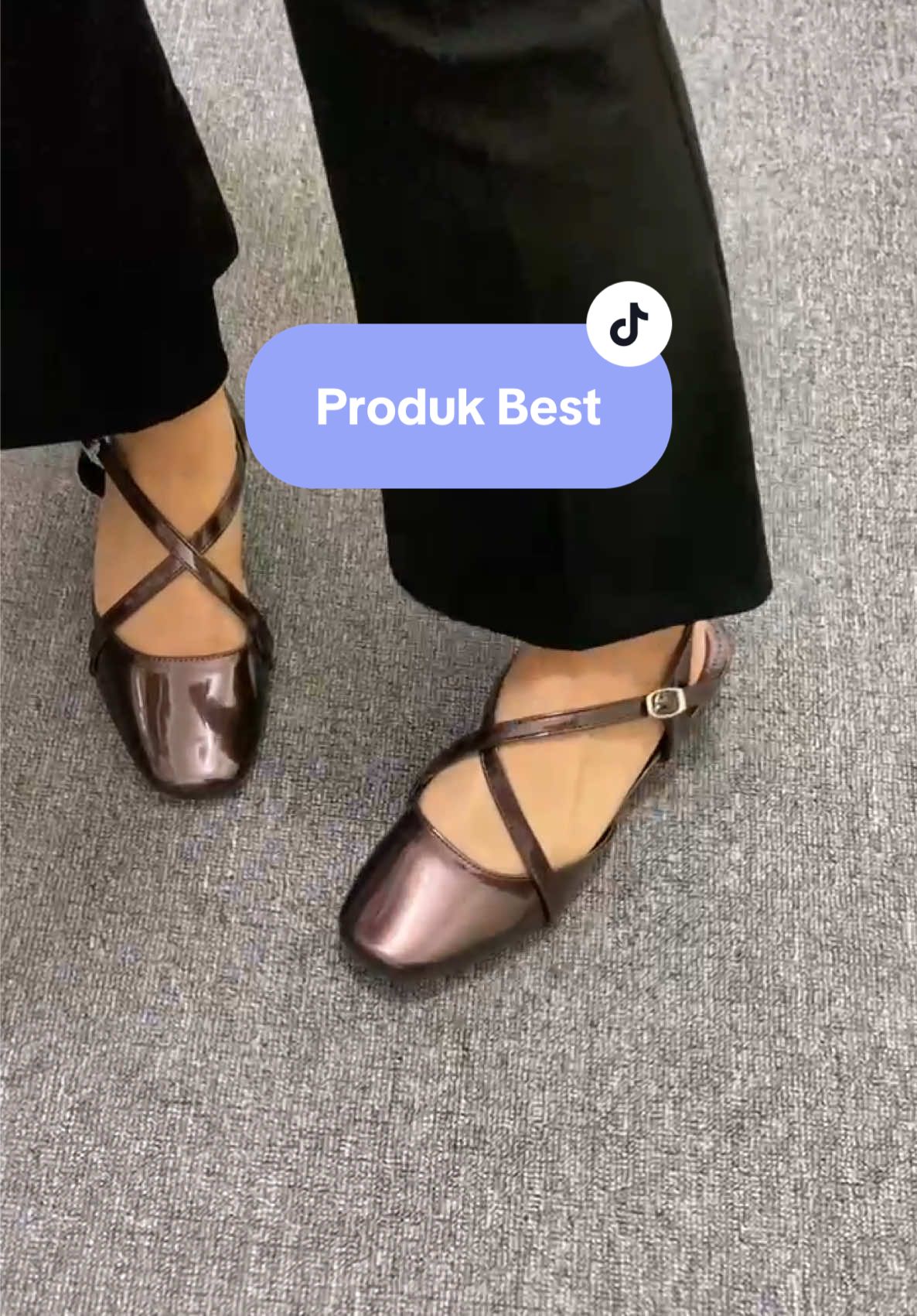 Percoklatan yang best seller 🔥🔥🥰#promomakangajian #wibgajian #lokalbrand #heels #sandalwanita 