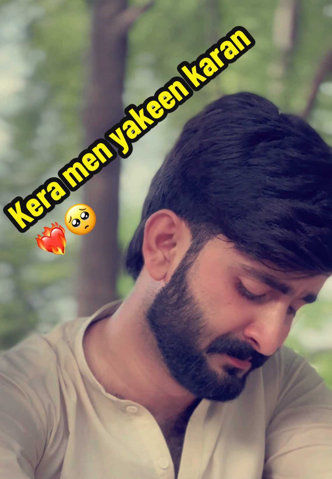 Kera men yakeen karan tare wal ziban te❤️‍🔥🥺#S 🥀#kingsafdar35 @MûžâmmįŁ JāmâŁí ❤️😊 @SuNnY bhai•••😇 @ahsan_ale700 @😎_imtiyaz_😎 