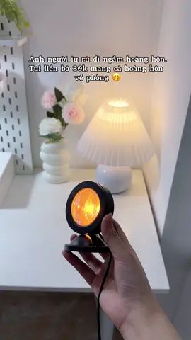 Rủ anh iu về xem hoàng hôn nè #den#denhoanghon#dendecor#denngu#decor#xuhuong#viraltiktok #review#unboxing#xukariviu 