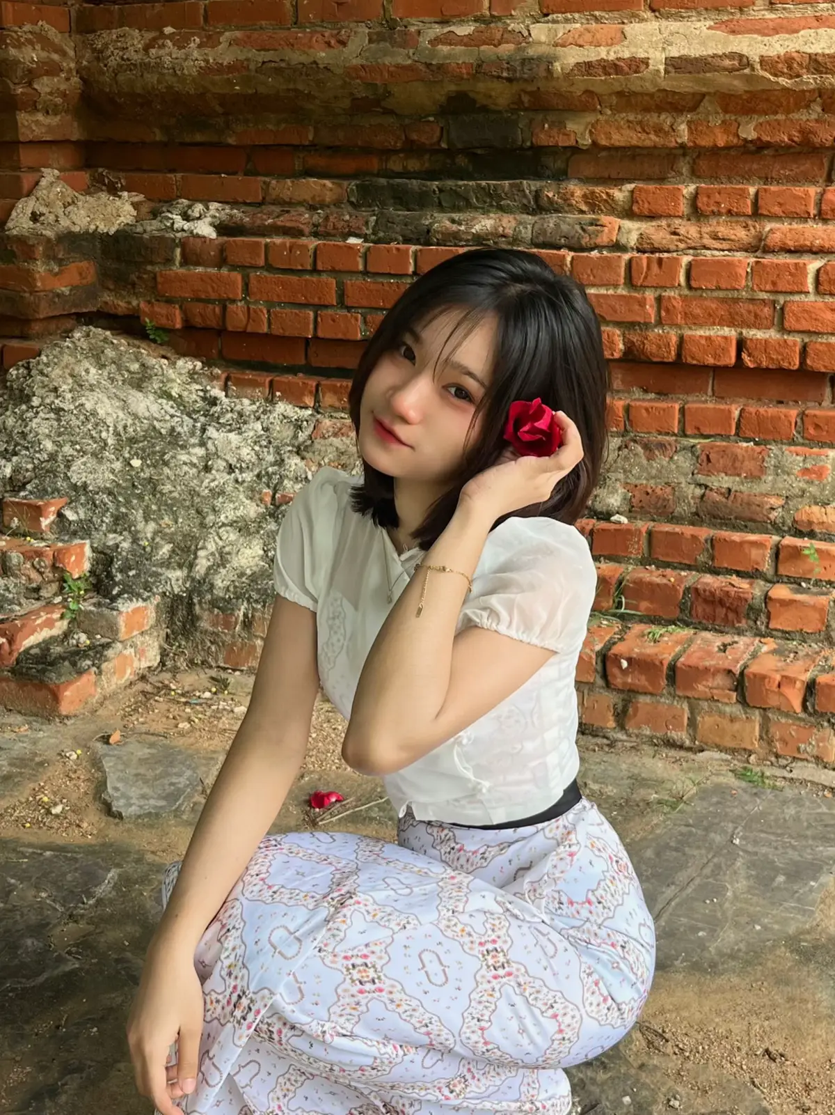 မေရယ်🤍#fyp #viral #foryoupage #burmesedress 
