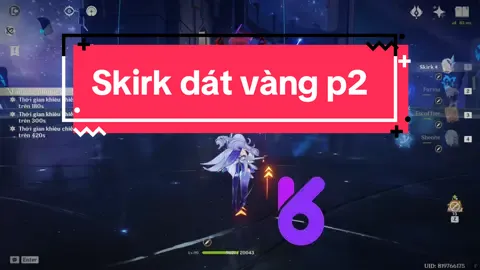 Nhìn đã mắt thật chứ em Skirk này  #mjnh2512 #CapCut #GenshinImpact #genshin #Anome #Anomevn #NFT #Web3 #BTG #PlayToEarn #GameFi #AnomeT7 