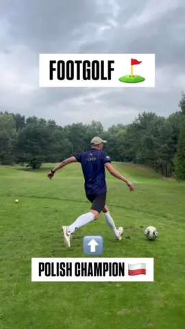 🎯 Footgolf combines the finesse of golf with the skill of football. Precision, power, and strategy — see how a true master approaches the game. 🇵🇱🏆 #viral #footgolf #jogabonito #footgolfpolska  #fyp #passion #sport 