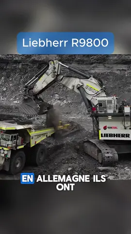 La pelleteuse allemande la plus grande au monde  #construction #r9800 #btp #allemagne #innobati 