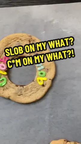slob on my knob. #cookie #cookies #saturday #summermashup #giftsforhim #relationships #couple #couplegoals 