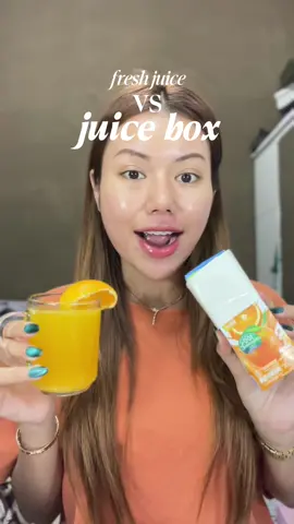 lo lebih pilih fresh juice atau juice yg udah disimpen lama?