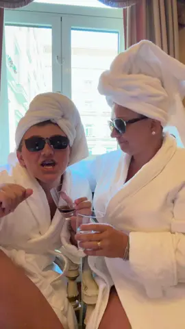 You can’t pass up a good hotel bathrobe 🇬🇷 #hotelgrandbretagne #mamamia #athens #greece #familytravel @Marriott Bonvoy 